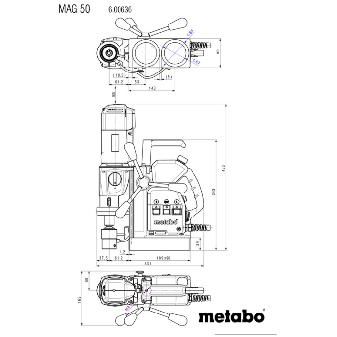 MAGNETNI VRTALNIK MAG 50 facelift slika
